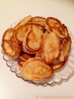 Рецепт пышных оладий на кефире