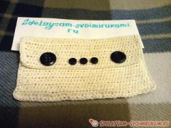 Вязаный конверт
