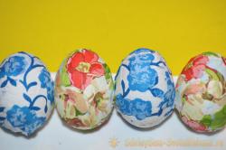Как украсить пасхальные яйца