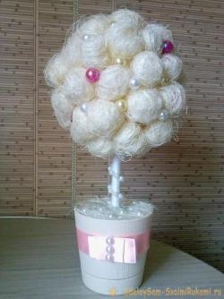 Топиарий из сизаля