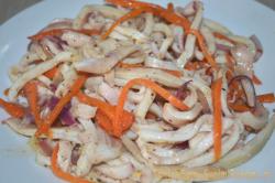 Как приготовить Хе из кальмаров