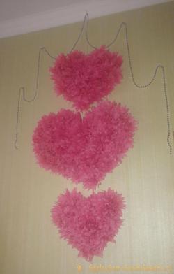 Мастер-класс по изготовлению объемного сердца