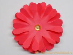 Пышный цветок из кругов