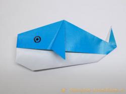 Китенок из бумаги