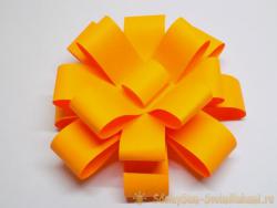 Как сделать пышный бант для подарочной упаковки