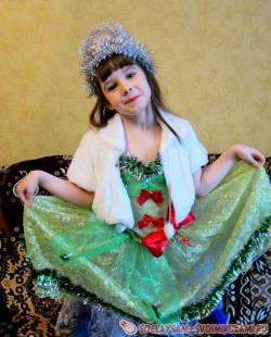 Новогодний костюм ёлочки