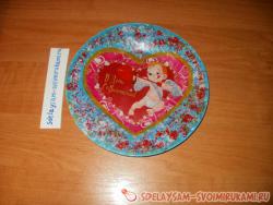 Мастер-класс: Декупаж тарелки