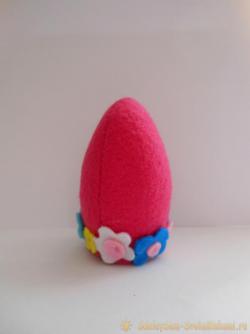 Пасхальное яйцо из фетра