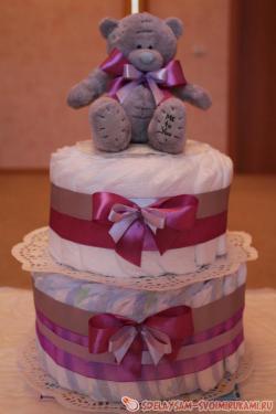 Чудо-торт из подгузников