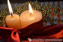 Декоративные свечи