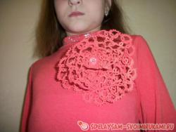 Роза из несложных мотивов