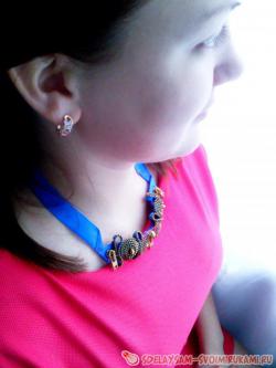 Колье из молний