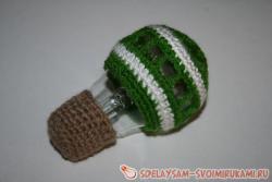 Воздушный шар из старой лампочки