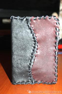 Обложка на паспорт из кожи