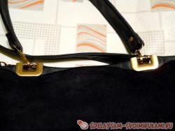 Как отремонтировать крепления ручек на сумке