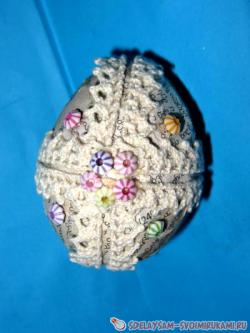 Декорирование пасхального яйца