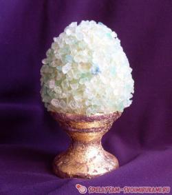 Декорирование пасхального яйца