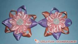 Бантики из ленточек своими руками