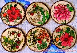 Подставка под горячее из дерева