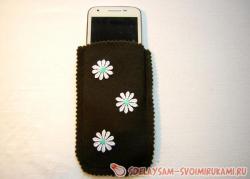 Простой чехол для мобильного телефона