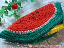 Косметичка «Арбузная долька»