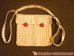 Детская сумочка крючком