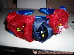 Цветочный ободок