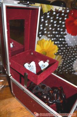 Джинсовые сережки