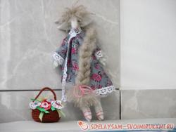 Тильда-козочка Настасья