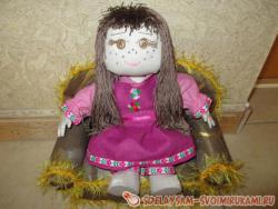 Тряпичная кукла Алина