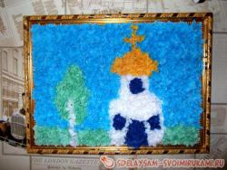 Картина из обычных салфеток