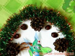 Часы с изображением Козы