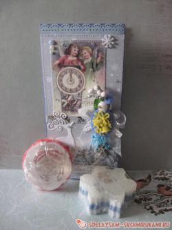 Мыло с овечкой ручной работы