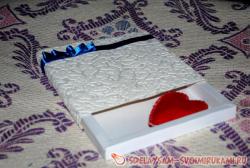 Подарочная коробочка на свадьбу