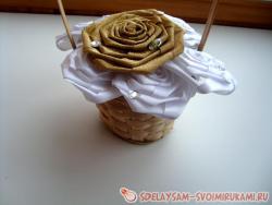 Корзина роз