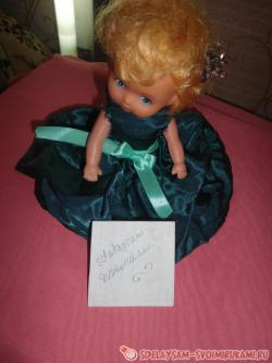 Платье для куклы