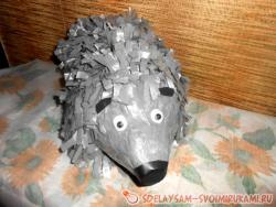 Ёжик из бутылки