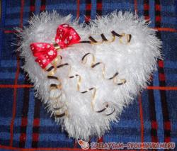 Пушистая валентинка