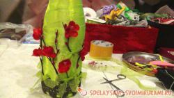 Оригинальное оформление бутылки шампанского