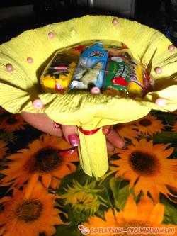 Букет из конфет "Сладкая жизнь"